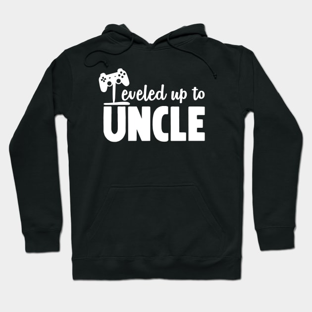 Leveled Up To Uncle Hoodie by Horisondesignz